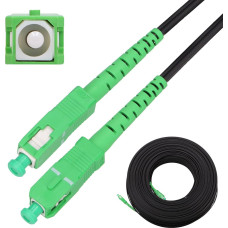 Extralink SC/APC-SC/APC Flat | Patchcord | drop, single mode, Simplex, G.657A2, 150m