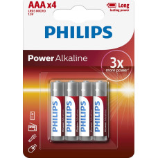 Philips 1x4 Philips Power Alkaline AAA Batterie