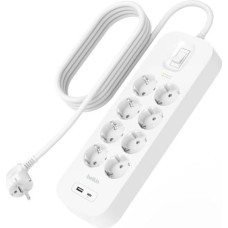 Belkin Steckdosenleiste 8-fach + USB-A+C,900J,18W,2m SRB003vf2MV2