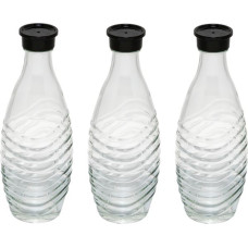 Sodastream Crystal 3.0 Aktionspack 3 Karaffen, titan