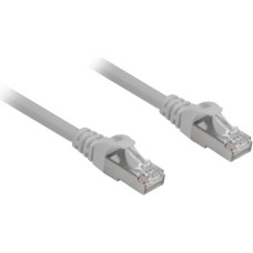 Sharkoon network cable RJ45 CAT.6a SFTP LSOH grey 10,0m - HalogenFree