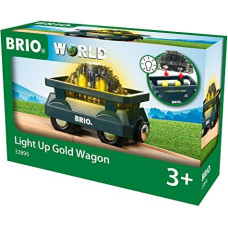 Ravensburger BRIO gold wagon with light - 33896