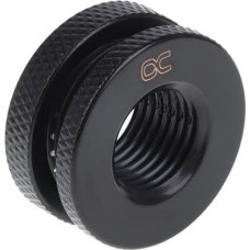 Alphacool bulkhead G1 / 4 connection (black, short version)