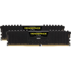 Corsair DDR4 - 16 GB -3600 - CL - 18 - Dual Kit, RAM (black, CMK16GX4M2Z3600C18, Vengeance LPX, optimized for AMD)