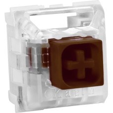 Sharkoon Kailh Box Brown switch set, key switches (brown/transparent, 35 Pieces)