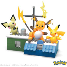 Mattel MEGA Pokémon Pikachu Evolution Set Construction Toy