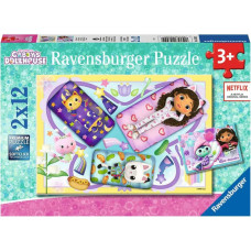 Ravensburger children's puzzle Gabby's Dollhouse (2x 12 pieces)