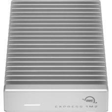 OWC Express 1M2 8 TB, External SSD (silver/aluminum, Thunderbolt 4 (USB-C), USB-C)