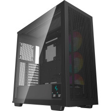 Deepcool MORPHEUS, tower case (black, tempered glass)