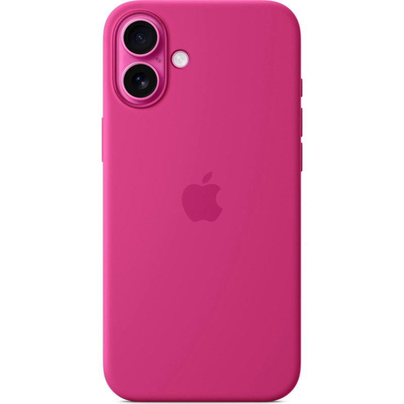 Apple Silicone Case with MagSafe (fuchsia, iPhone 16 Plus)