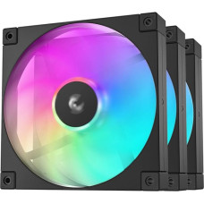 Deepcool FD14 ARGB 140x140x25, case fan (black, pack of 3, 140 mm)