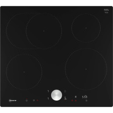 Neff T56PTF1L0 N 90, self-sufficient hob (black/stainless steel, 60 cm)