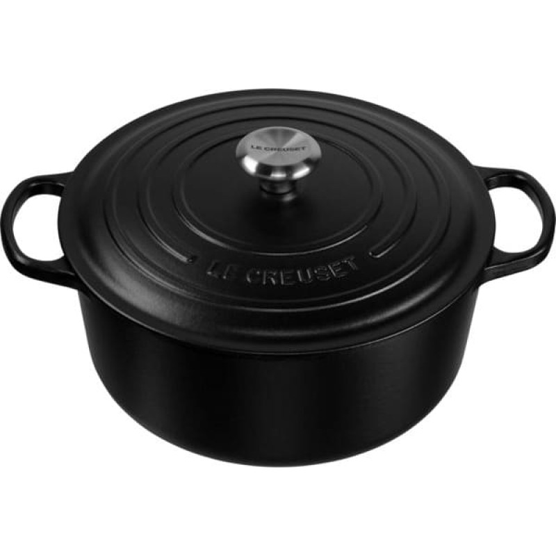 Le Creuset Signature Roaster round 30 cm black
