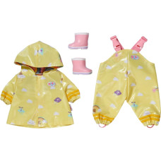 Zapf Creation BABY born Deluxe Rain Outfit 43cm, doll accessories (yellow/pink)