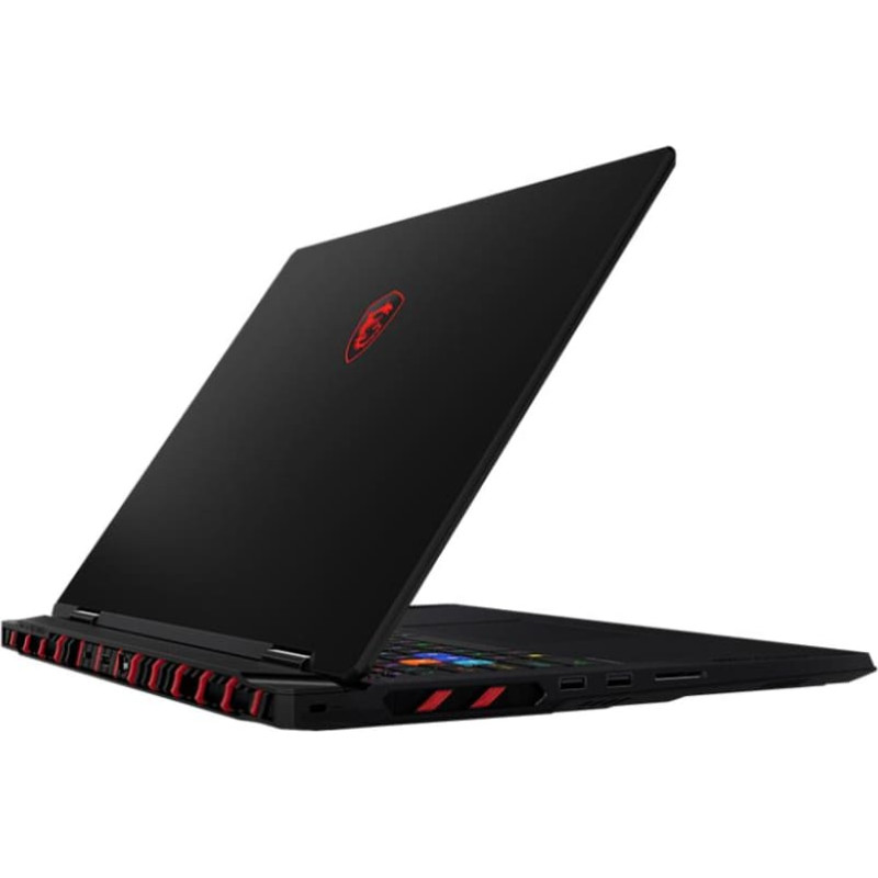 MSI Notebook|MSI|Raider|A18HX A9WJG|CPU  Ryzen 9|9955HX3D|2500 MHz|18"|3840x2400|RAM 64GB|DDR5|5600 MHz|SSD 2TB|NVIDIA GeForce RTX 5090|24GB|ENG|Card Reader SD Express|Windows 11 Home|Black|3.6 kg|RAIDERA18HXA9WJG-014NL