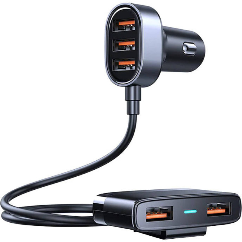 Joyroom Car charger Joyroom JR-CL03 5-Port USB (black)