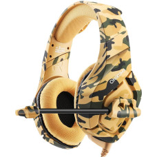 Onikuma K1-B Gaming headset (Yellow)