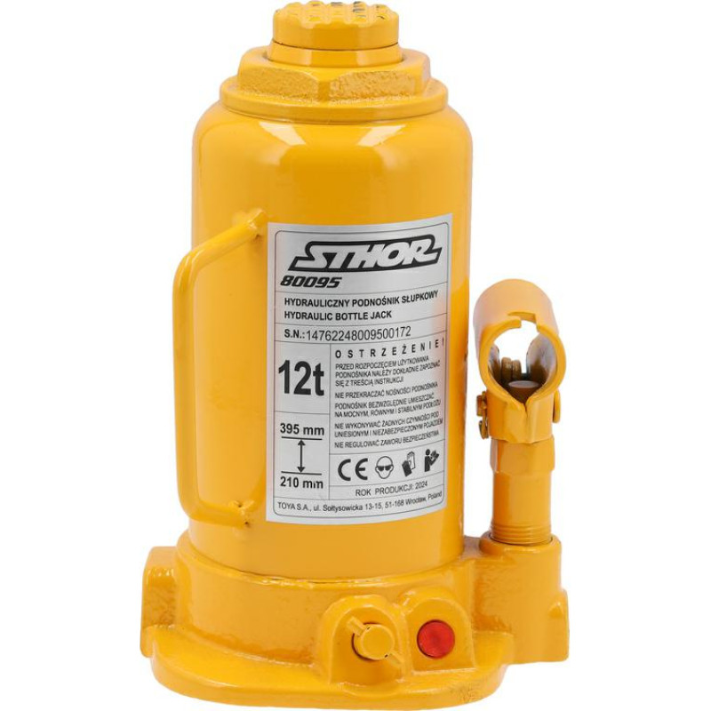 Toya STHOR PODNOŚNIK TŁOKOWY HYDRAULICZNY 12T
