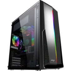 Darkflash Aigo RAINBOW 6 computer case (black)