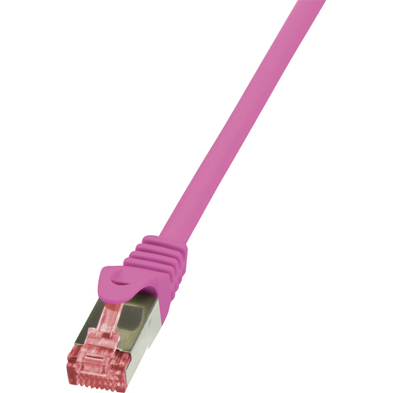 Logilink CAT 6 Patchcord S/FTP PIMF Pink 1M (CQ2039S)