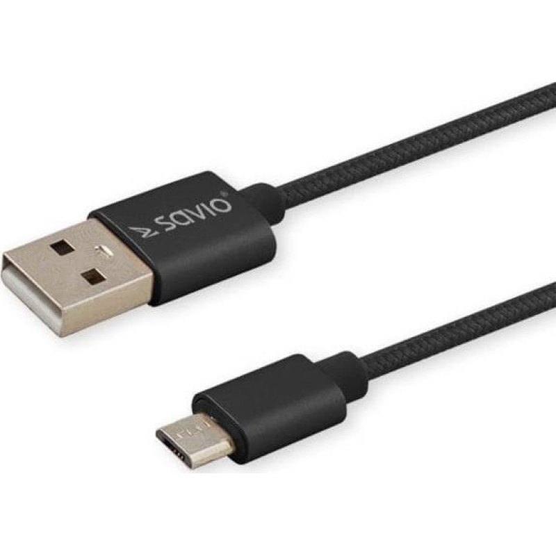 Savio USB cable Savio USB-A - 2 m Black (SAVIO CL-129)