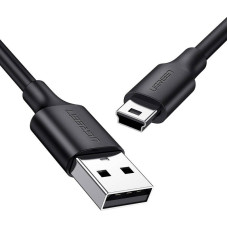 Ugreen USB cable Ugreen USB-A - miniUSB 0.25 m Black (UGR1138BLK)