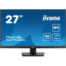 Iiyama ProLite XU2793QSU-B7, LED monitor - 27 - black (matt), QHD, IPS, USB hub, 100Hz panel