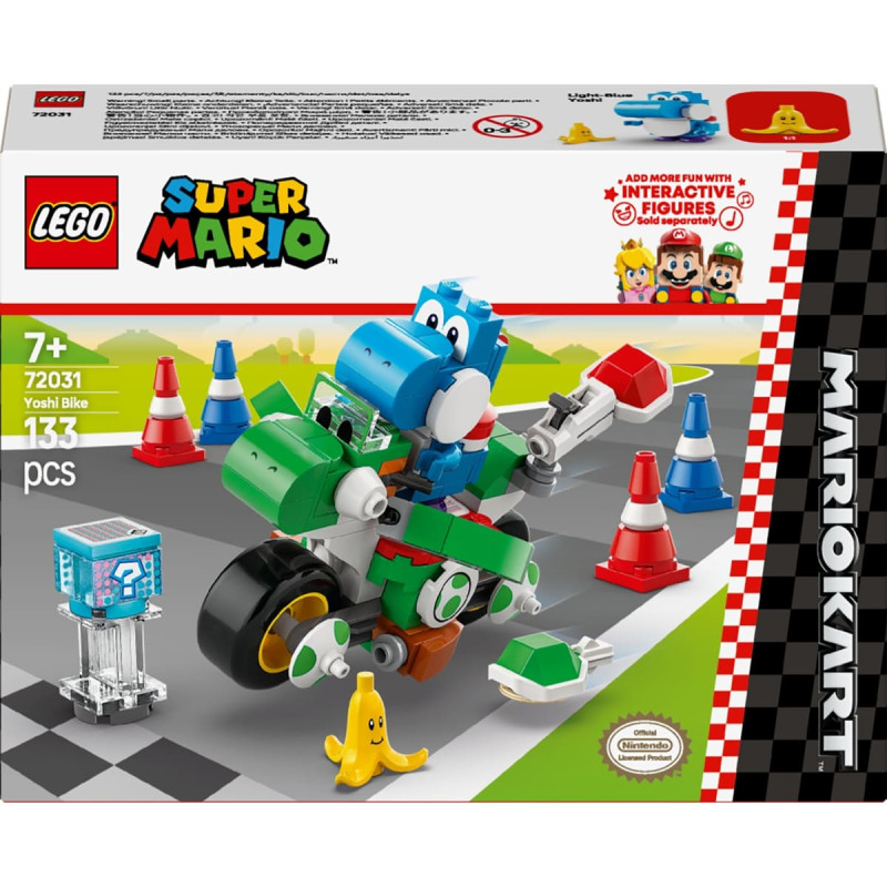 Lego 72031 Super Mario - Mario Kart: Yoshi Bike, construction toy