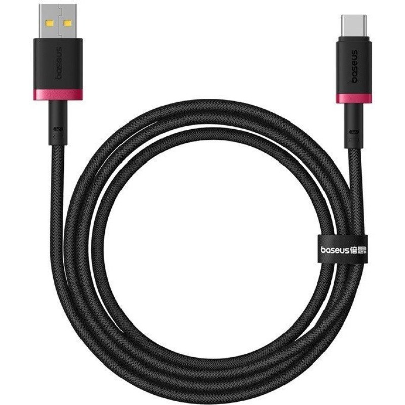 Baseus Kabel Baseus Dura USB-Typ C 60W 2m (czerwono-czarny)