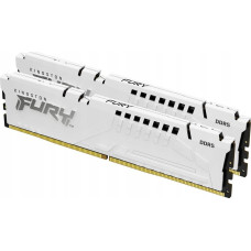 Kingston FURY DDR5 - 64GB - 6000 - CL - 30 (2x 32 GB) dual kit, memory (white, KF560C30BWEK2-64, Fury Beast, INTEL XMP, AMD EXPO)