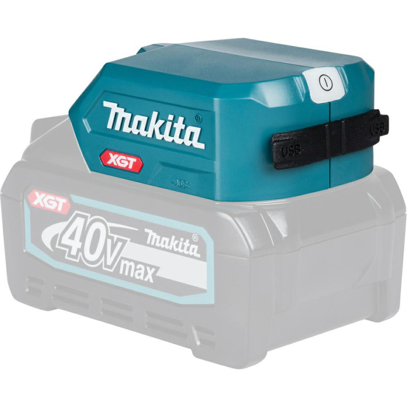 Makita ADAPTER XGT 40Vmax ADP001G USBx2 (WŁĄCZNIK) ŁADOWANIE URZ. MOBILNYCH