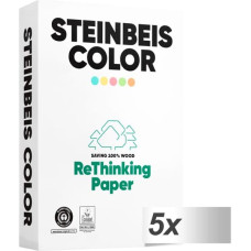 Steinbeis 5x 500 Bl Steinbeis Magic Colour gelb A 4 80 g Recyclingpapier