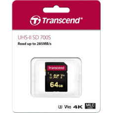 Transcend MEMORY SDXC 64GB UHS-II 700S/TS64GSDC700S TRANSCEND