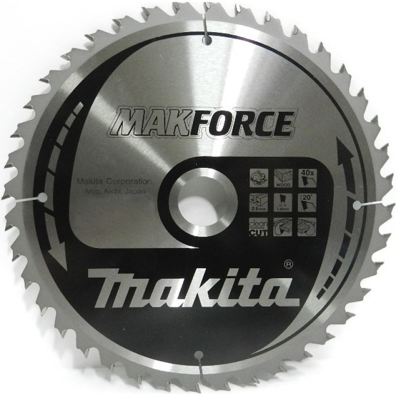 Makita PIŁA TARCZOWA DO DREWNA 355x30 60z MAKFORCE >>>B-32421