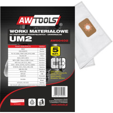 Awtools AW VACUUM DUST BAGS 5pcs UM2 VC2010/2511/2512/445/446