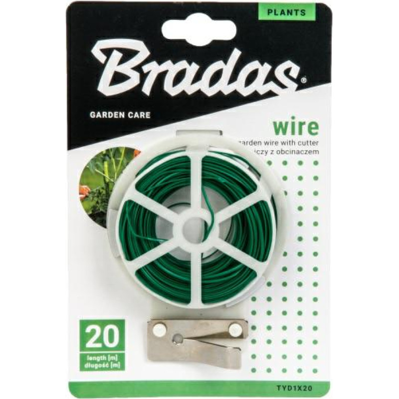 Bradas Garden wire with 50m TYD1X50 cutter Bradas 3790