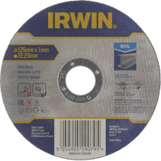 Irwin TARCZA DO CIĘCIA METALU PŁASKA 125mm x 1,0mm x 22,23mm