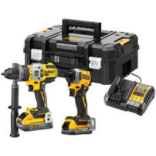 Dewalt .ZESTAW COMBO 18V DCK2052H1E1T (DCD999+DCF850) 1x5,0Ah 1x1,7Ah POWERSTACK TSTAK