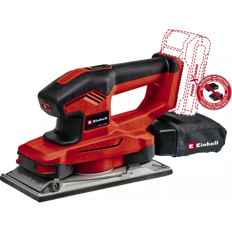 Einhell cordless orbital sander TE-OS 18/230 - Li - Solo