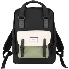 Himawari 1010 15.6'' laptop backpack (black-green)