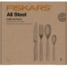 Fiskars ZESTAW SZTUĆCÓW 24szt. ALL STEEL