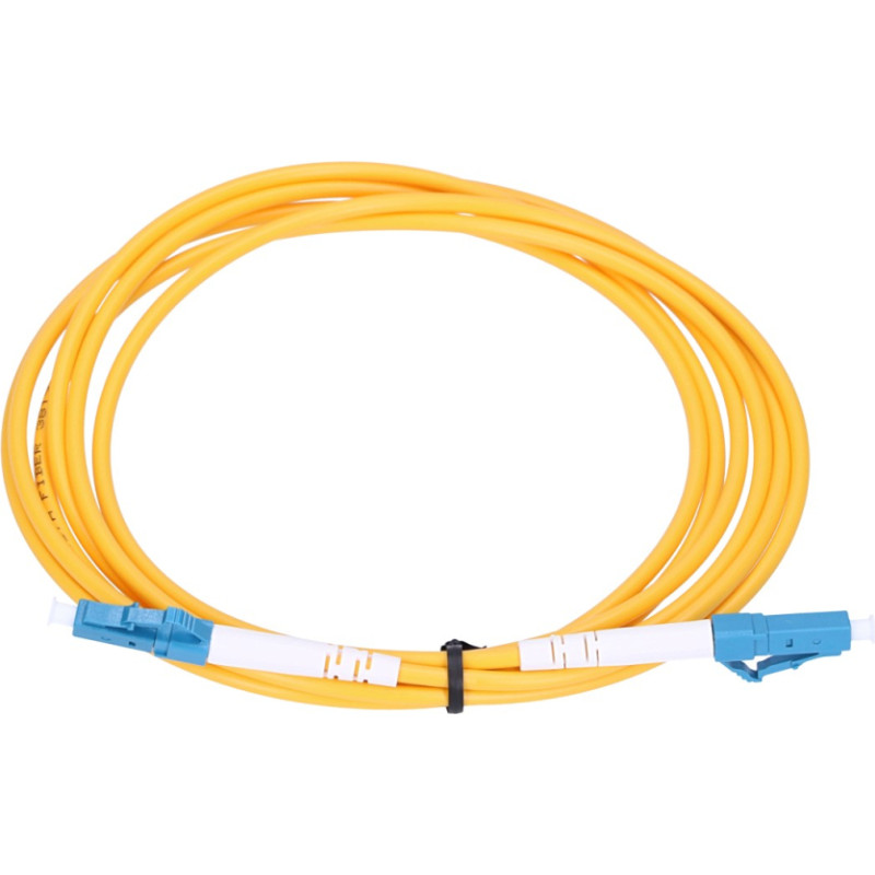 Extralink LC/UPC-LC/UPC | Patchcord | Single Mode, Simplex, G652D, 3mm, 1m