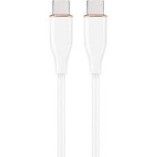 Gembird CABLE USB-C 1.5M PREMIUM WHITE/CC-USB2S-CMCM-1.5M-W GEMBIRD