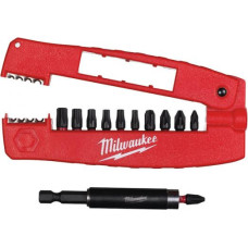 Milwaukee ZESTAW KOŃCÓWEK 12szt. DRIVE G. II SHOCKWAVE