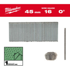 Milwaukee SZTYFTY 16G/45mm/0° DO M18 FN16GS /2500szt.