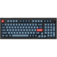 Keychron V5 Max QMK/VIA RGB Knob Red Switch Wireless Mechanical Keyboard (black)