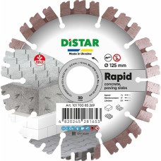 Distar TARCZA DIAMENTOWA RAPID 125 x 2,0/1,2 x 10 x 22,23-10