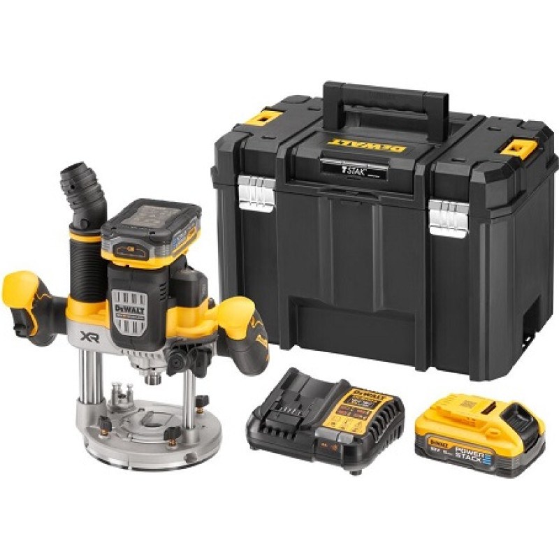 Dewalt FREZARKA  18V DCW620H2 2x1,7Ah POWERSTACK TSTAK