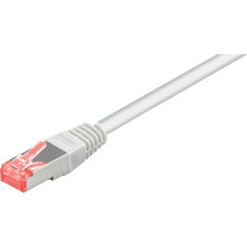 Goobay Network cable CAT6 SSTP RJ45 white 15,0m