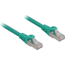 Sharkoon network cable RJ45 CAT.6a SFTP LSOH green 0,50m - HalogenFree